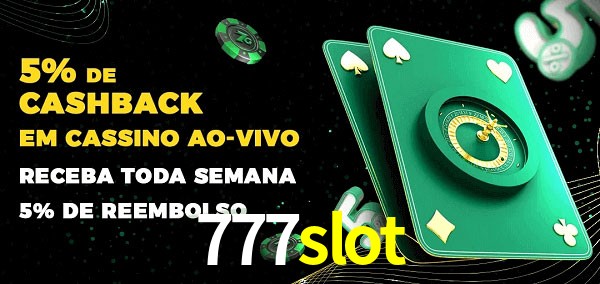 Promoções do cassino ao Vivo 777slot